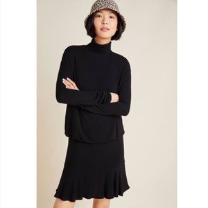 Anthropologie Bailey 44 Greta Mock Neck Sweater Dress